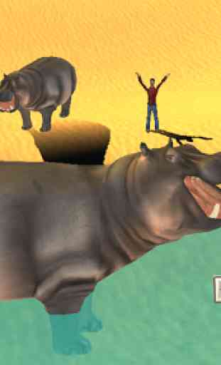 Hippo Attack Simulator 3D 1