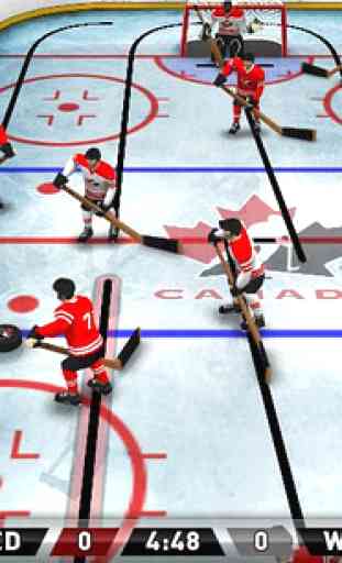 Hockey Sur Table d’Équipe Cana 2