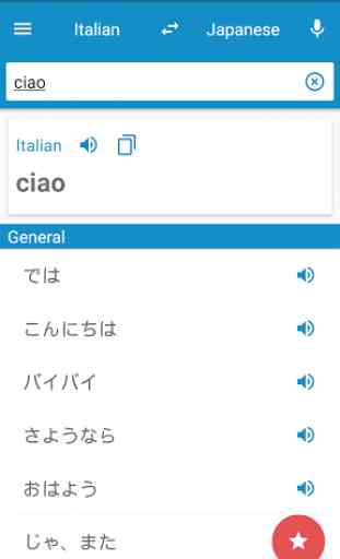 Italian-Japanese Dictionary 1