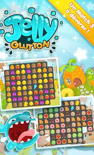 Jelly Glutton - Candy puzzle 1