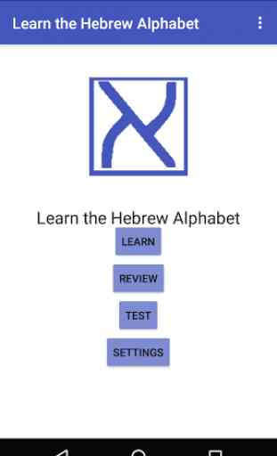 Learn the Hebrew Alphabet 1