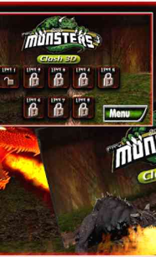 Monstre Jungle Clash 3D 2