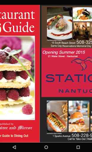 Nantucket Restaurant Guide 3