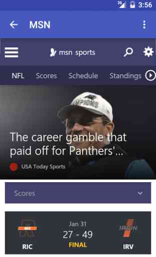 News & Scores for NFL - Free 3