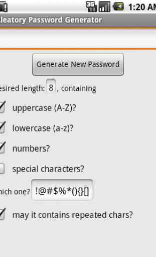 Password Generator Aléatoire 1