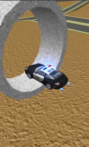police car stunt 3D:fast drive 4