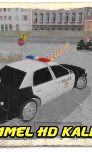 Polis Arabası Park Etme 3D 2