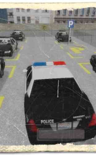 Polis Arabası Park Etme 3D 4
