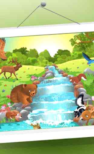Puzzle d'enfants: Animals 2