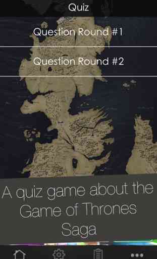 Quiz App for Game of Thrones 1
