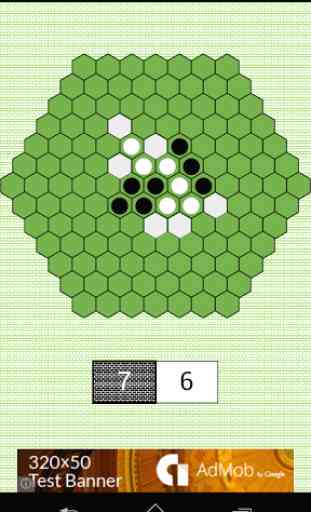 [Reversi] Hexagon Reversi 2