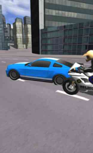 Simulatur crime vélo police 3D 3