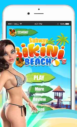 Subway Bikini Beach 1