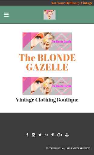 The Blonde Gazelle 1
