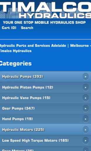 Timalco Hydraulics Online Shop 1