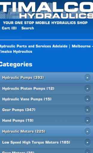 Timalco Hydraulics Online Shop 2
