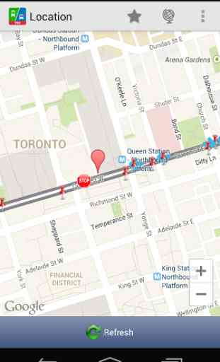 Toronto Live Bus Schedule TTC 4