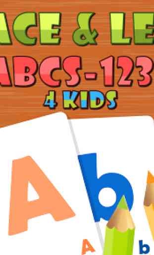 Trace & Learn ABC-123 4 kids 1