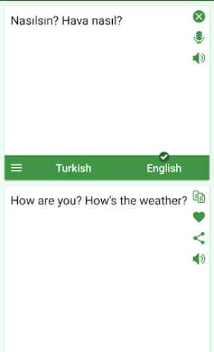 Turkish - English Translator 2