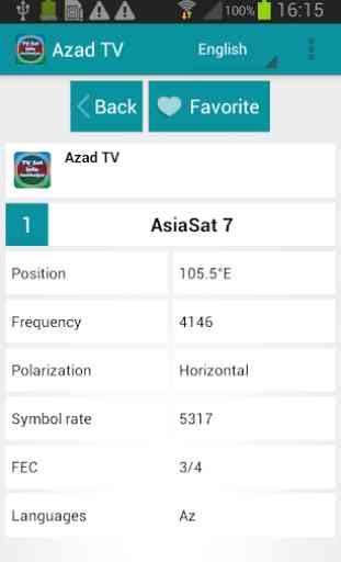 TV Sat Info Azerbaijan 3