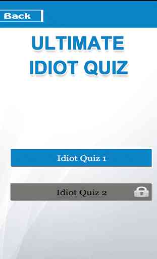 Ultimate Idiot Quiz 2