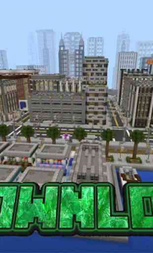 Universal City map for MCPE 2