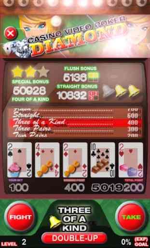 Video Poker Double Up 3