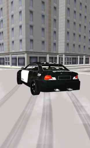 voiture de police de course 3D 1