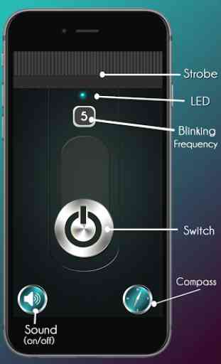 App lampe de poche: LED Torch 3
