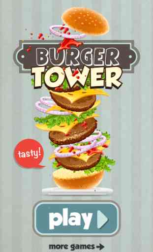 Burger Tower Game 1
