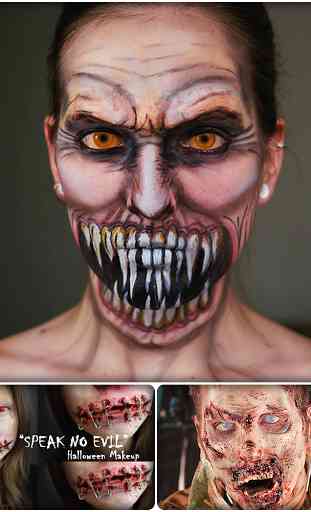 Crazy Evil Snapchat Makeup 4