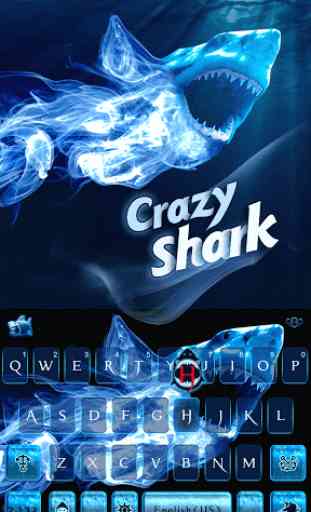 Crazy Shark Emoji Keyboard 2
