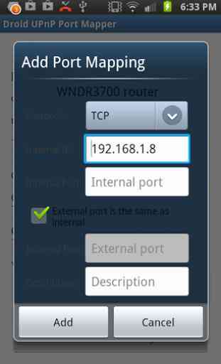 Droid UPnP Port Mapper 2