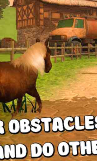 Farm Pony Horse Ride 3D 3