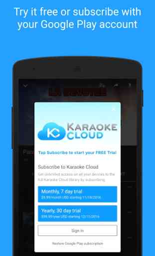 Karaoke Cloud 3