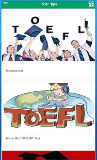 Learn TOEFL tips 1