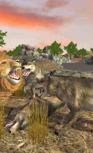 Lion Simulator animal de 1