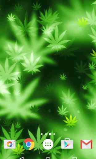 Marijuana Fond d'écran Animé 2