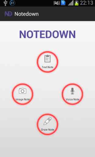 NoteDown 1