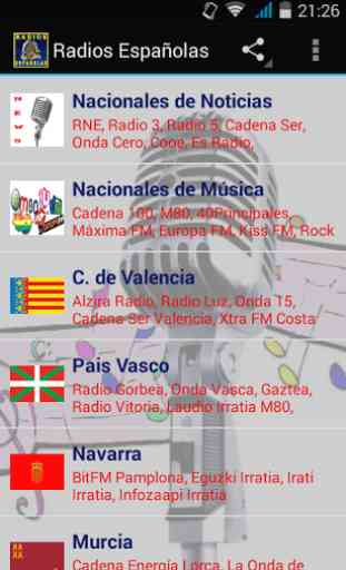 Radio espagnole 1