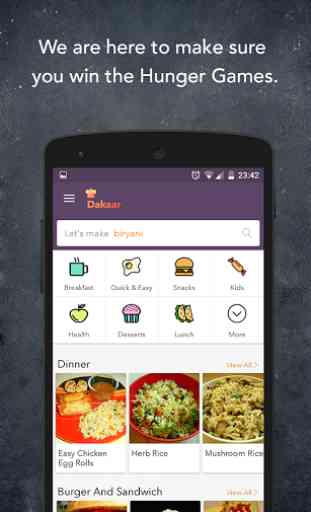 Dakaar Recipe App: Veg, NonVeg 1