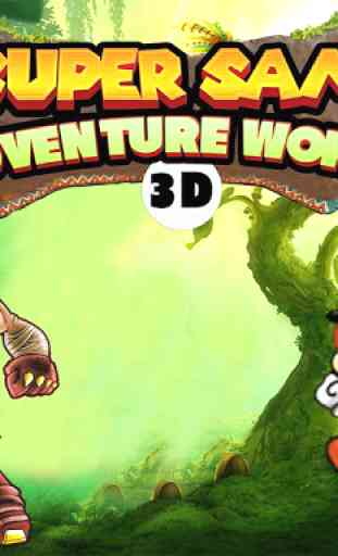 Super Sam Monde D'aventure 3D 1