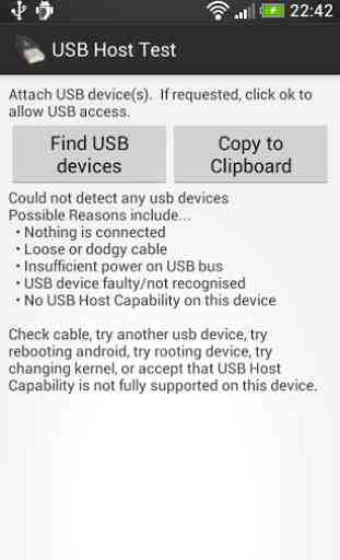 USB Host Test 1