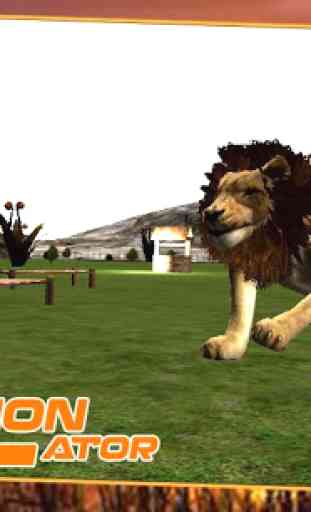 Wild Lion Simulator 3D 2
