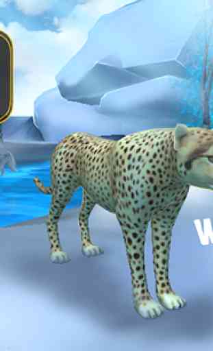Wild Snow Leopard Attaque Sim 1