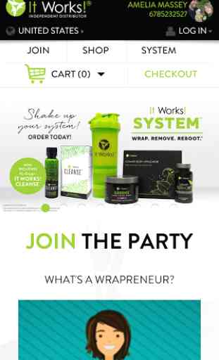 Wrap with Amelia by ItWorks! 1