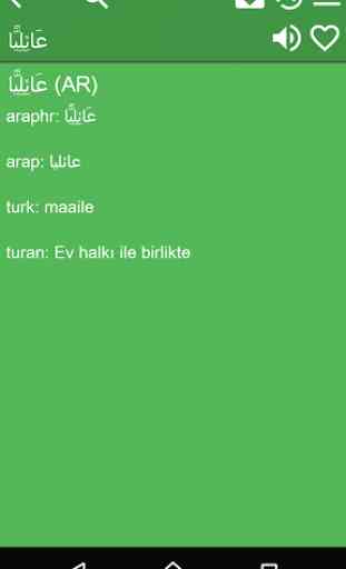 Arabic Turkish Dictionary Free 2
