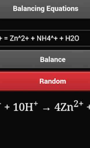 Balancing Equations 3
