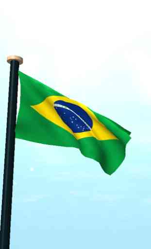 Brasilia Drapeau 3D Gratuit 2