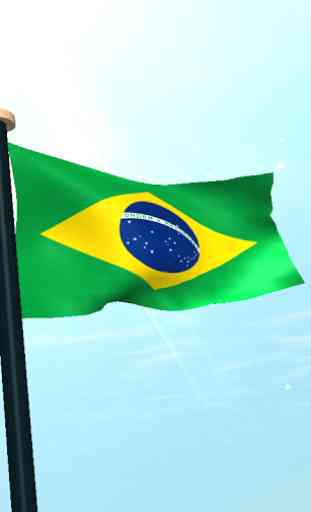Brasilia Drapeau 3D Gratuit 4